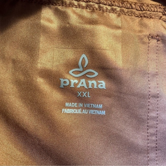 Prana Mojo Shorts Manzanita Brown Men’s Size XXL - Picture 4 of 8